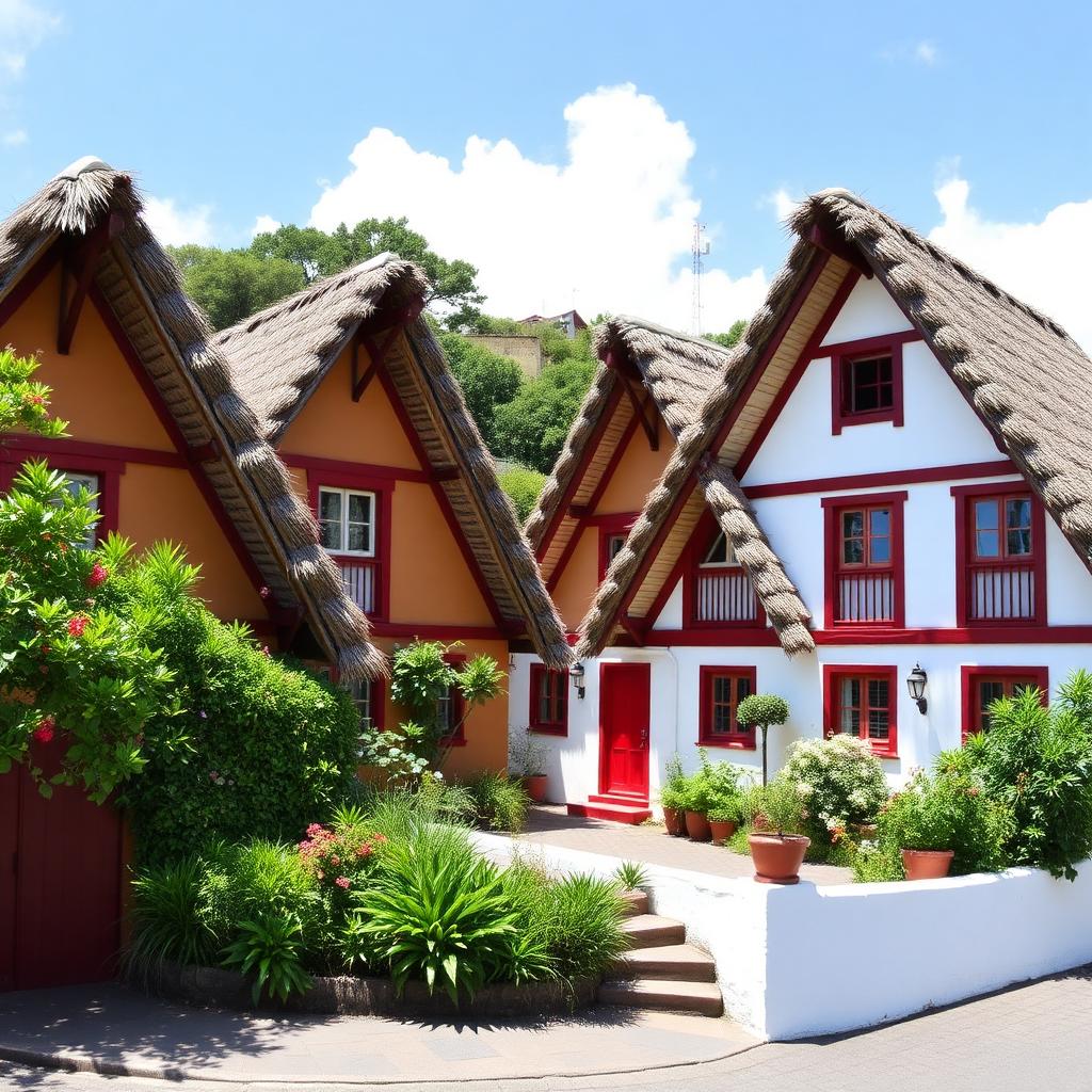 Casas típicas de Santana